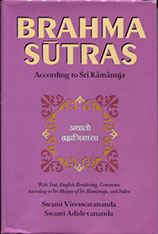 Brahma Sutras: According to Sri Bhasya of Sri Ramanuja - front cover