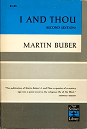 I and Thou by Martin Buber - front