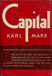 Capital by Karl Marx - front cover (Osho says: "Do not read it.")