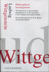 Philosophical Investigations by Ludwig Wittgenstein - front cover