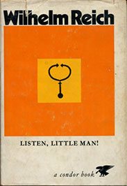 Listen, Little Man by Wilhelm Reich - front cover