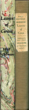 Leaves of Grass by Walt Whitman - cover spine and spine