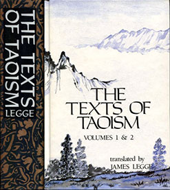 The Texts of Taoism, translated by James Legge - cover spine and front