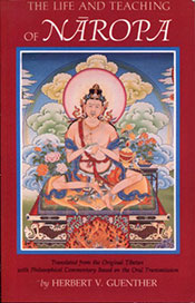 The life and teaching of Naropa by Herbert V. Guenther - front