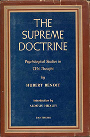 The Supreme Doctrine by Hubert Benoit - front cover