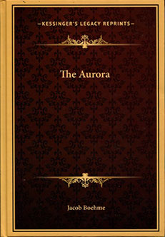 The Aurora by Jacob Boehme - front