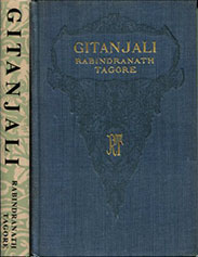 Gitanjali by Rabindranath Tagore - cover spine and front