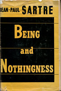 Being and Nothingness by Jean-Paul Sartre - front cover